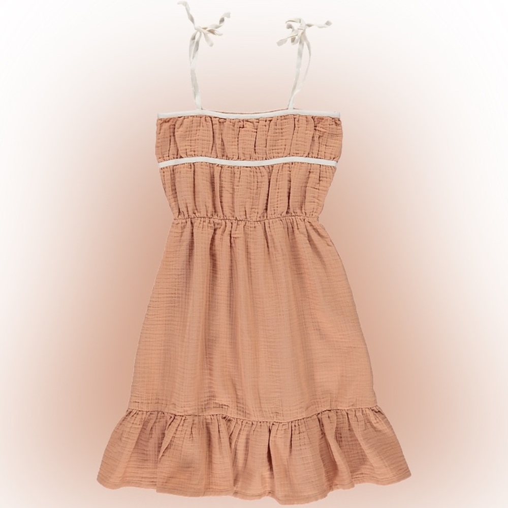 Girls'  Ruffle-Hem Sundress - Picture 3 of 4
